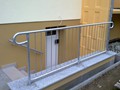 einfaches Stahlrohrgeländer