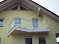 Geländer modern weiß 1