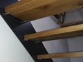 Stahltreppe mit Holzstufen 2